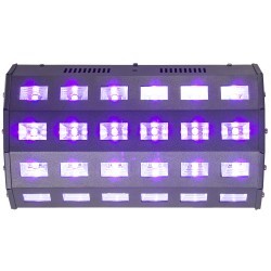 UV LED LICHTEFFECT 24 x 3W