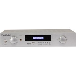 HiFi Stereo versterker bluetooth / 2x180w - Zilver