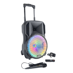 10'' Draagbare oplaadbare LED speaker met BT/MIC & RGB