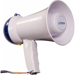 10W MEGAPHONE WITH PRE-RECORDED MUSIC + TALK