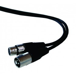 Muziekkabel XLR naar XLR contra  - 10m