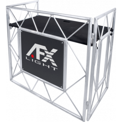 AFX - PRO ALUMINIUM DJ BOOTH WITH TABLE