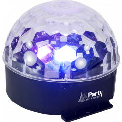 6x1W RGBWYP LED ASTRO BALL