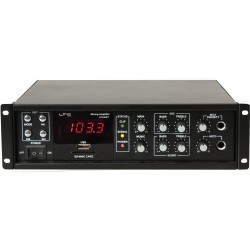 80W 100V Versterker met Bluetooth, USB-MP3 & FM Tuner