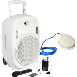 Zwembad portable geluidssysteem 700W met 30W onderwater spea