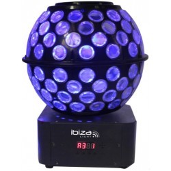 LED Magic Ball with GOBOS, 8x3W RGBW CREE LED, DMX, Remote