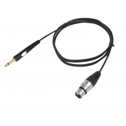Audio kabel van Jack naar XLR-female - 3 meter